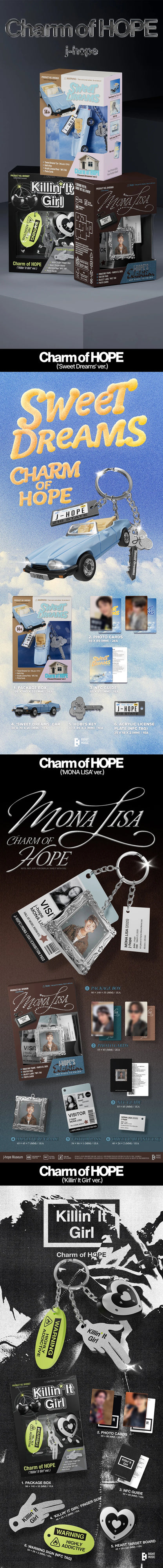 BTS J-HOPE - CHARM OF HOPE (MONA LISA VER.)