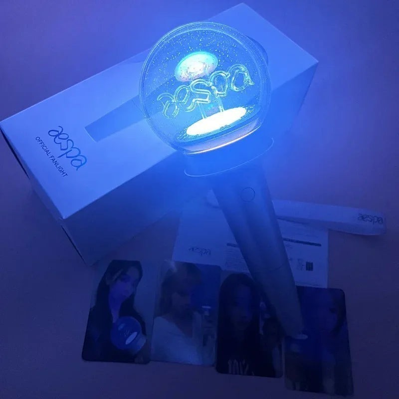 aespa Official Fanlight Lightstick - SM Entertainment Bluetooth mode
