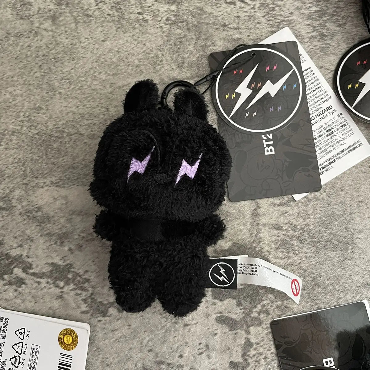 [New Fragment X BTS] BT21 Plush Colleciton KeyChain 11cm mang