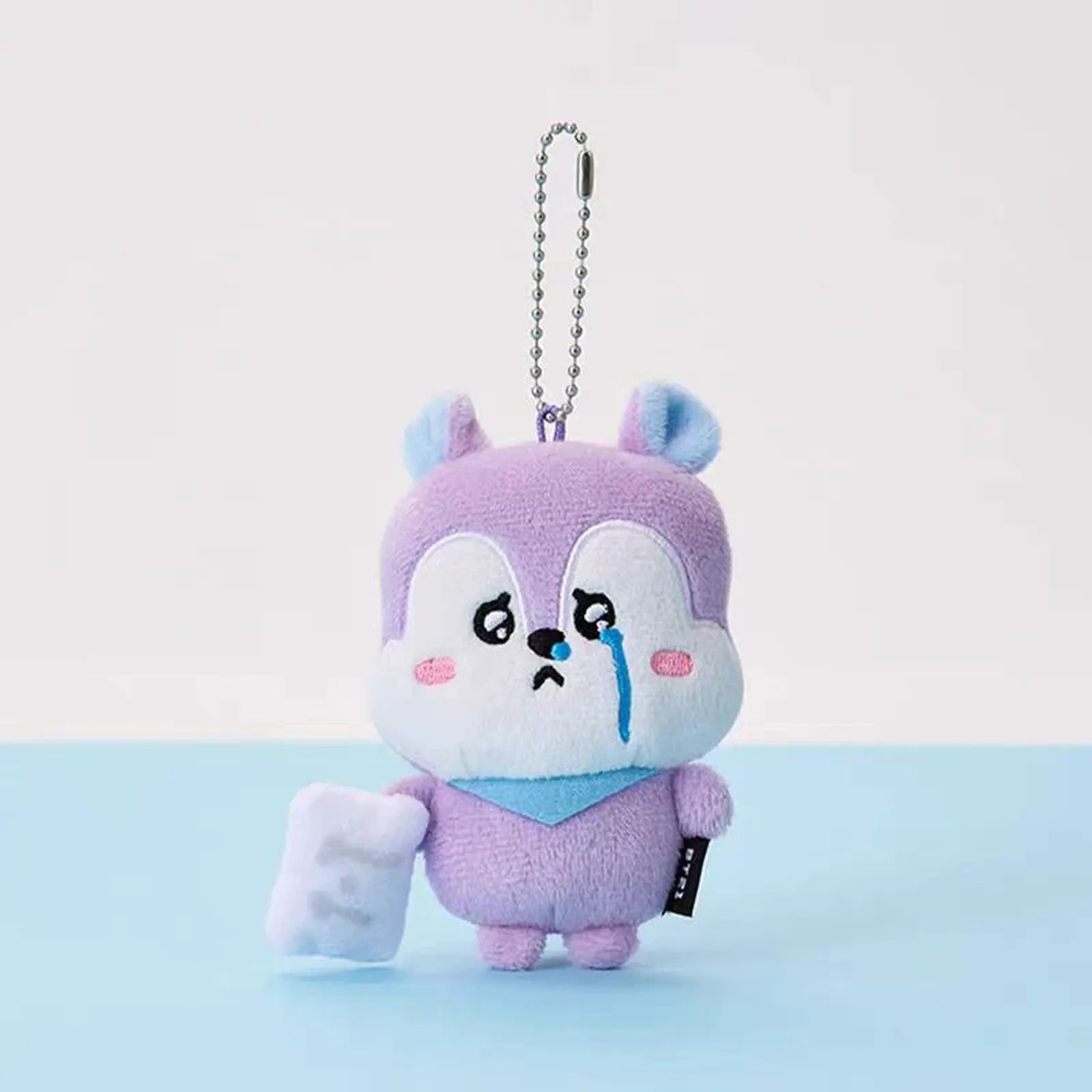 [BTS] BT21 TearDrop Plush Keyring Today's Face libnasd07