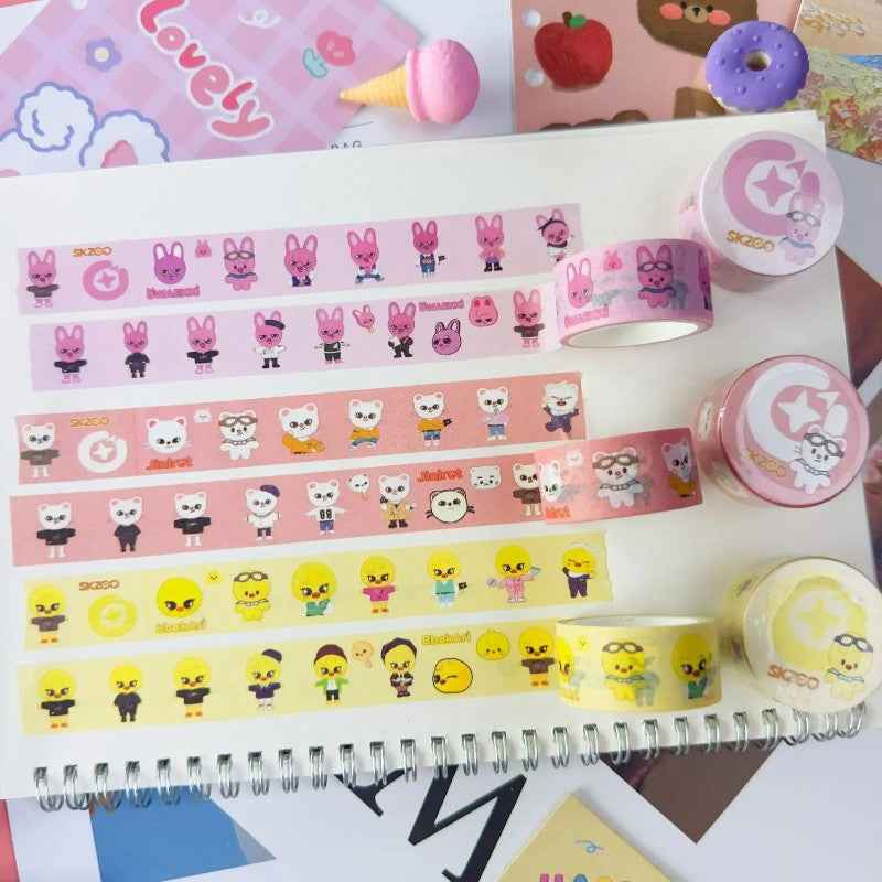 SKZOO Washi Paper Tape BbokAri - Stray Kids SKZ Felix Washi Tape