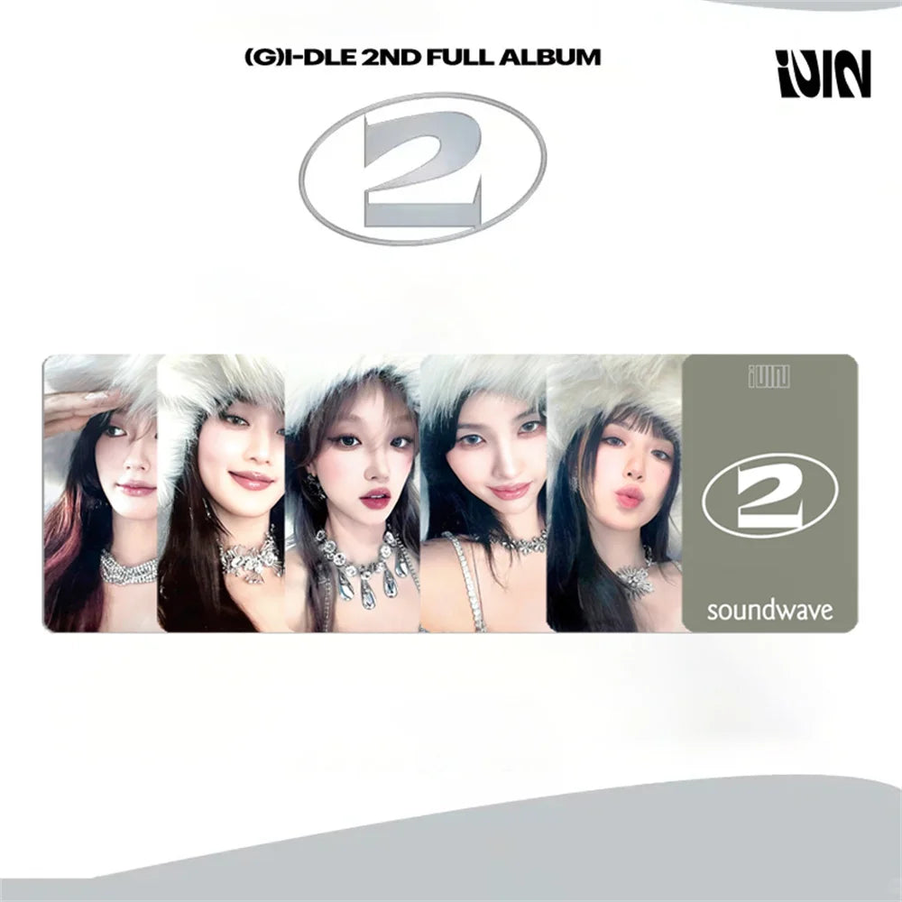 I-DLE 2nd Album Members Photocards