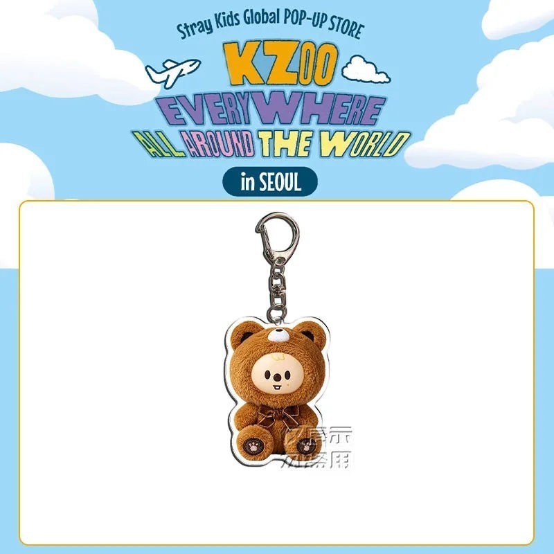Stray Kids Global Flash 5CM Acrylic Keychain GL4 - SKZ STAY