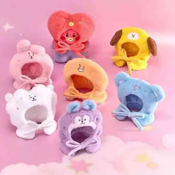 BT21 Plush Cover for ARMY Bomb Lightstick Aixin - BTS Character Sleeve
