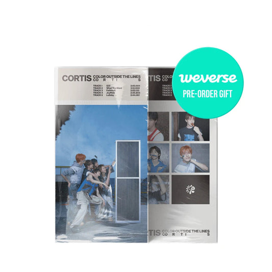 (Weverse POB) CORTIS - The 1st EP COLOR OUTSIDE THE LINES (Weverse Albums ver.) SET SET korea