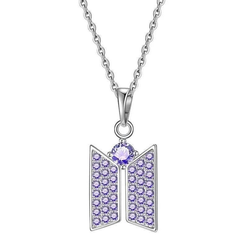 Moment of Light Logo Necklace - BTS x STONEHENgE Official Silver 925