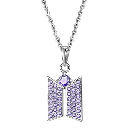 Moment of Light Logo Necklace - BTS x STONEHENgE Official Silver 925