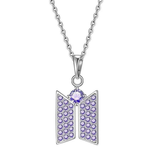Moment of Light Logo Necklace - BTS x STONEHENgE Official Silver 925