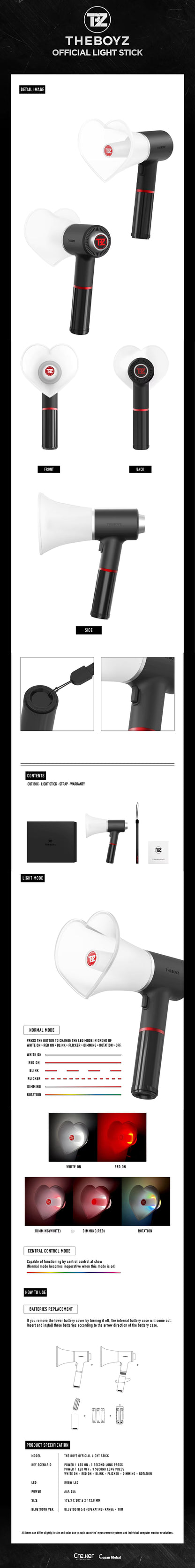 THE BOYZ OFFICIAL LIGHT STICK