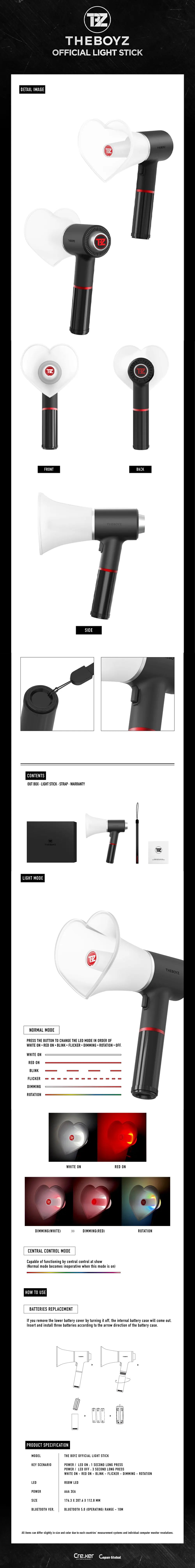 THE BOYZ OFFICIAL LIGHT STICK