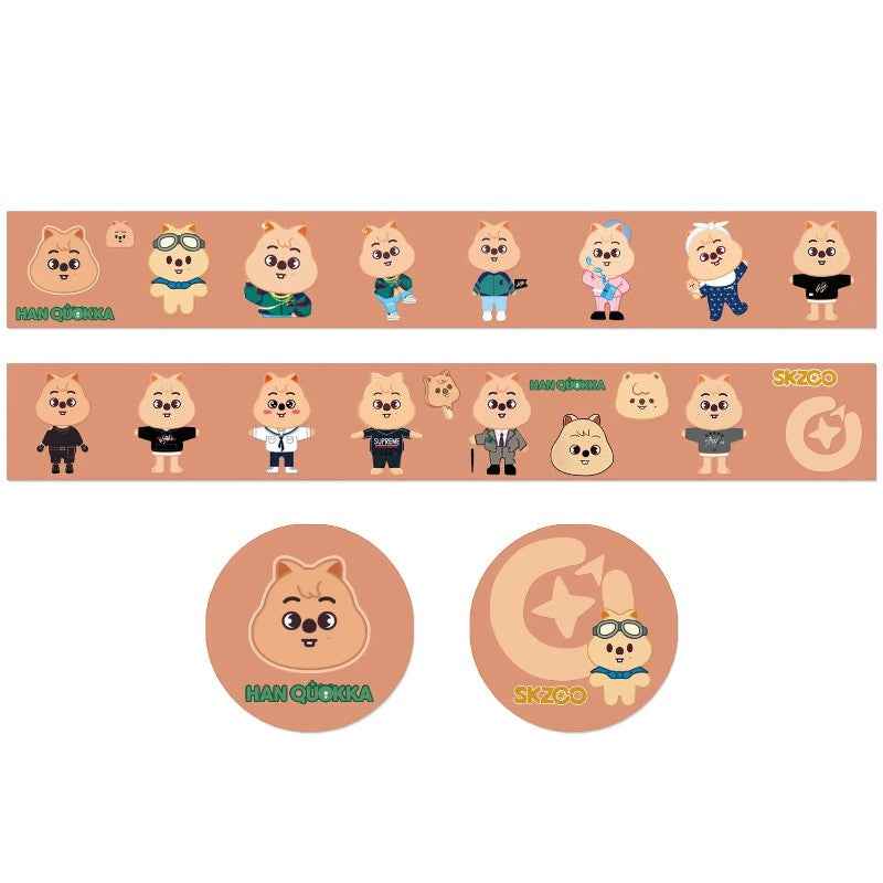 SKZOO Washi Paper Tape Wolf Chan - Stray Kids SKZ Bang Chan Washi Tape