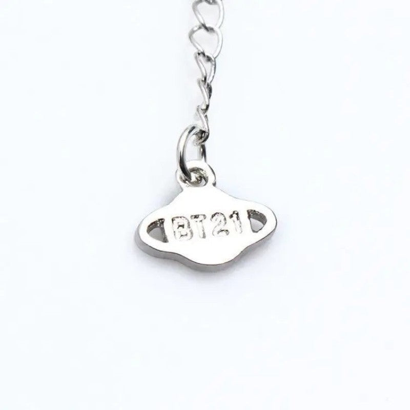 BT21 Metal Charm Bracelet - BTS Bangle