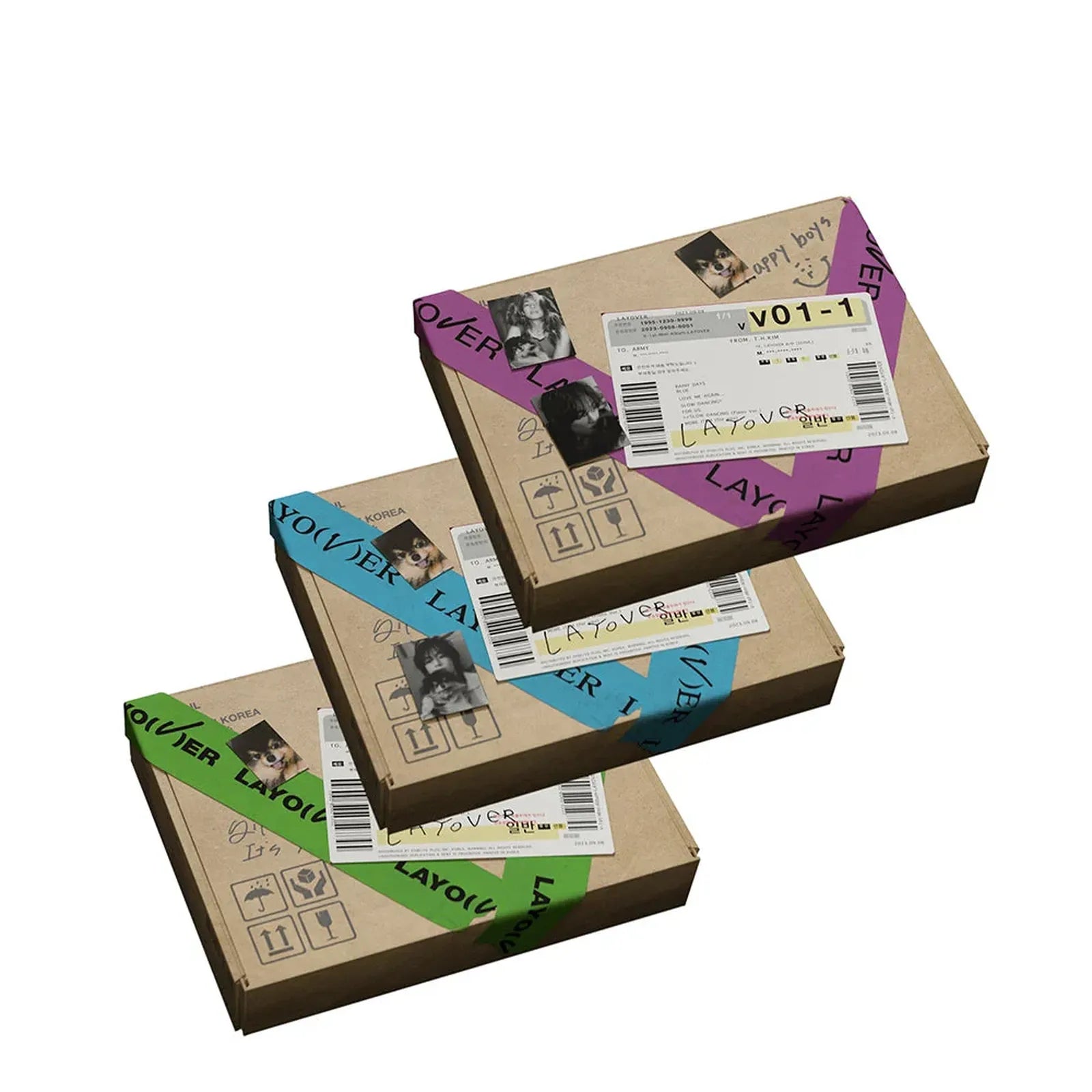 (Select Ver.) BTS V - Layover SET korea