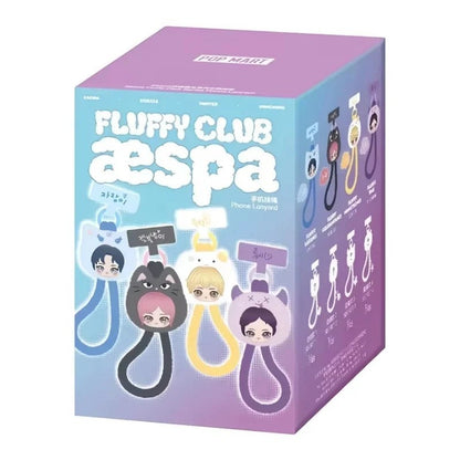 aespa Fluffy Club Series Phone Lanyard - aespa MY Phone Strap