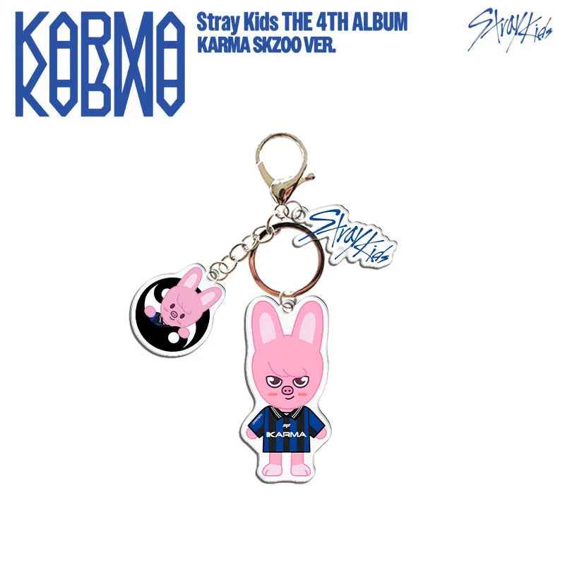 KARMA SKZOO Keychain Wolf Chan - Stray Kids SKZ Keyring