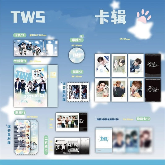 [TWS - FIRST MEET] (Cards, Stickers, Pins) TWS Option 1