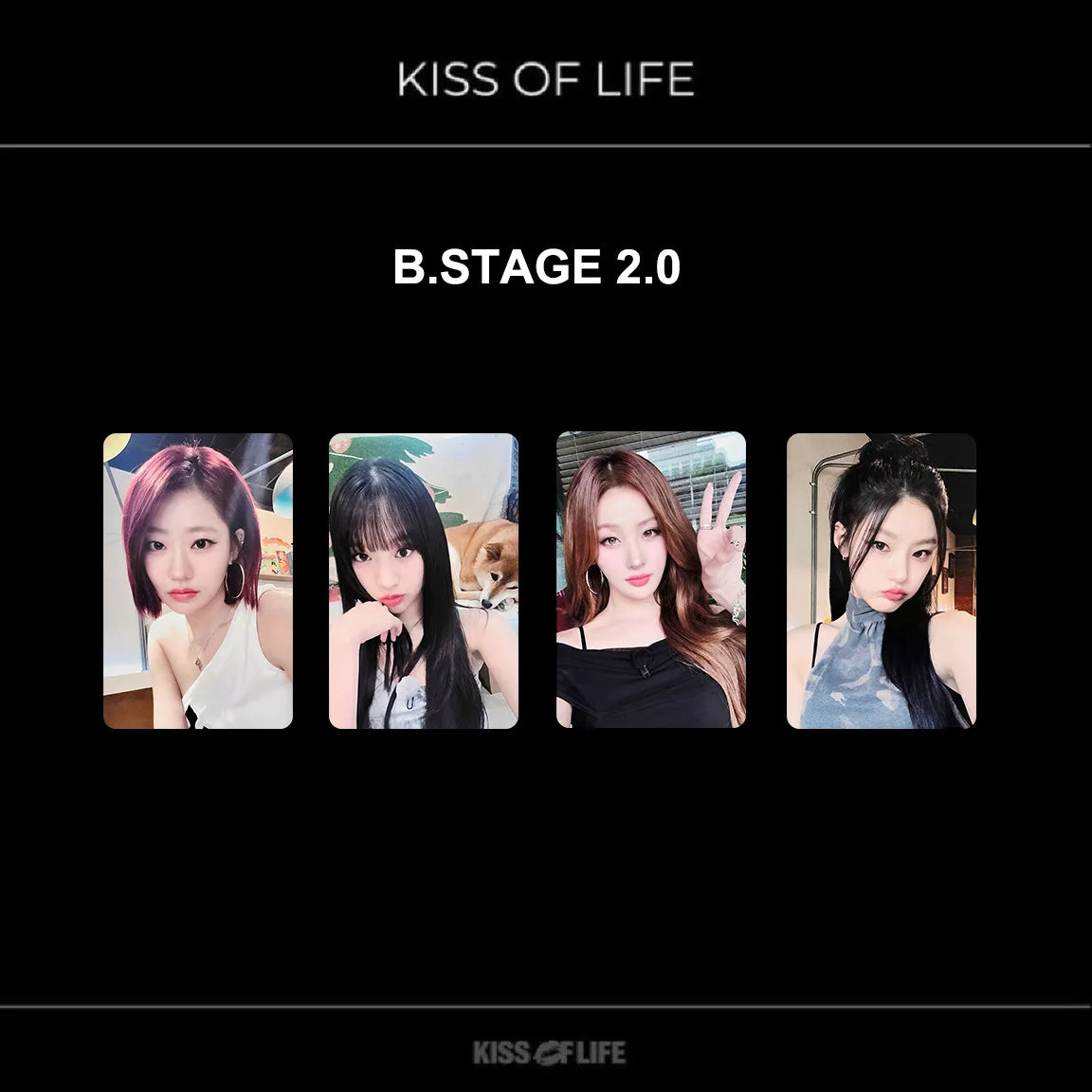 Kiss of Life Mini Album Photocards