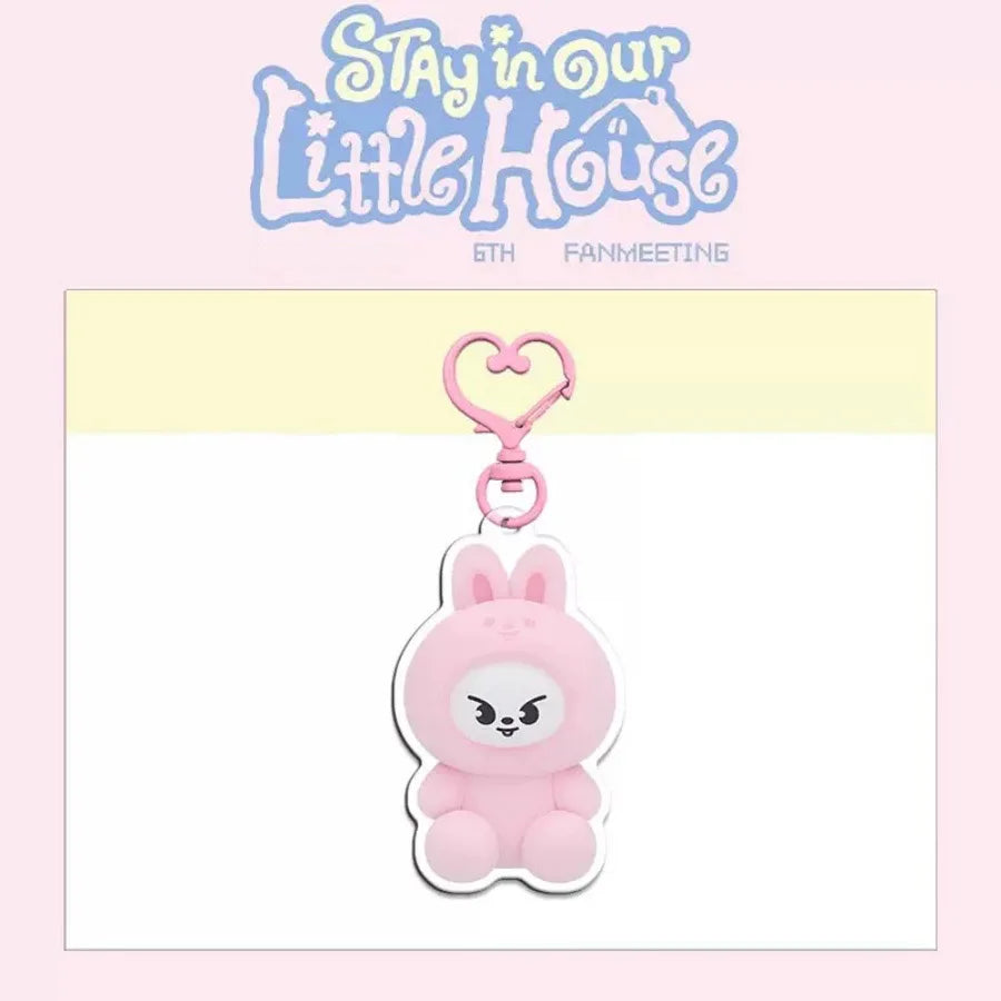 SKZOO 'STAY in Our Little House' Charm Keyring - Stray Kids SKZ Keyring