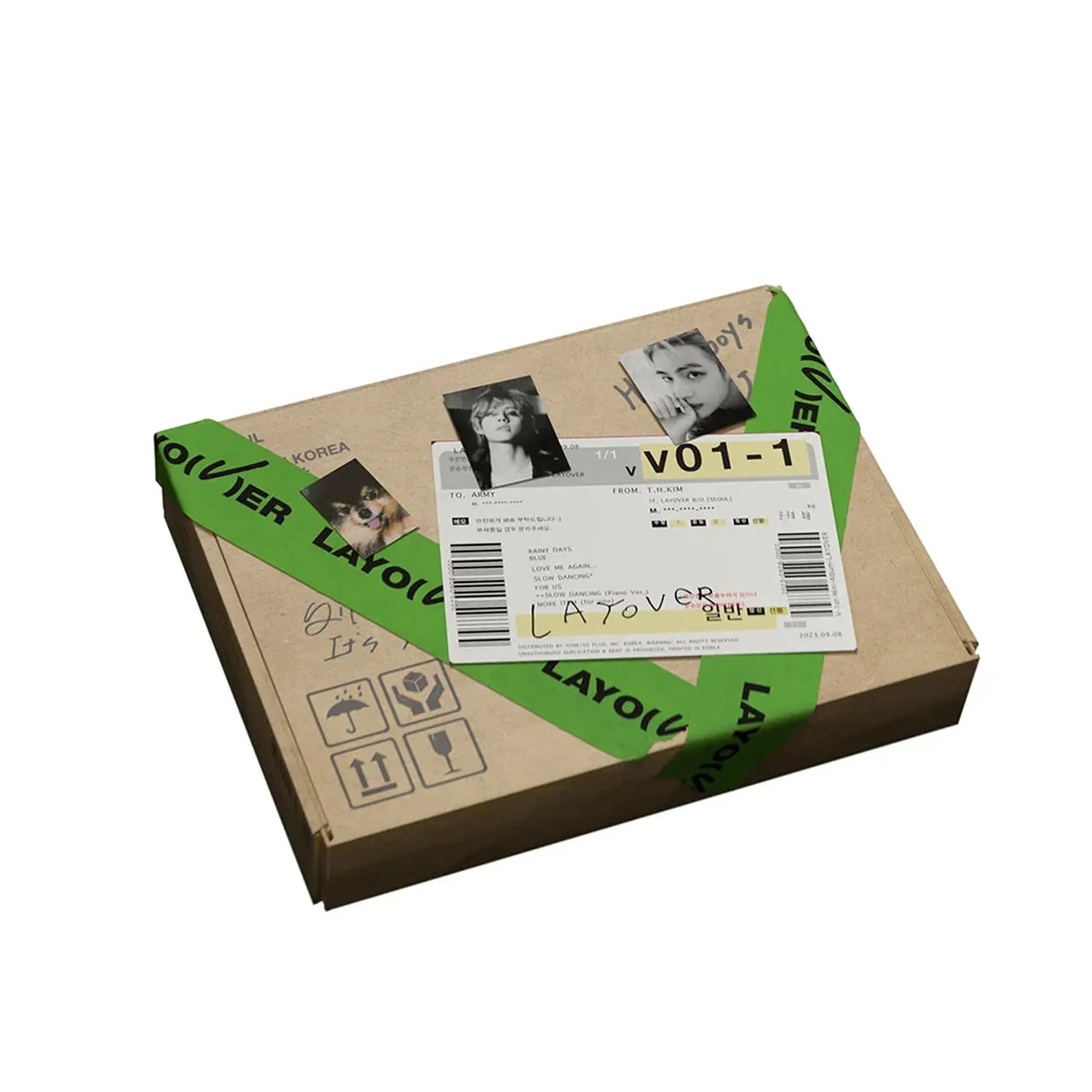 (Select Ver.) BTS V - Layover A ver. korea