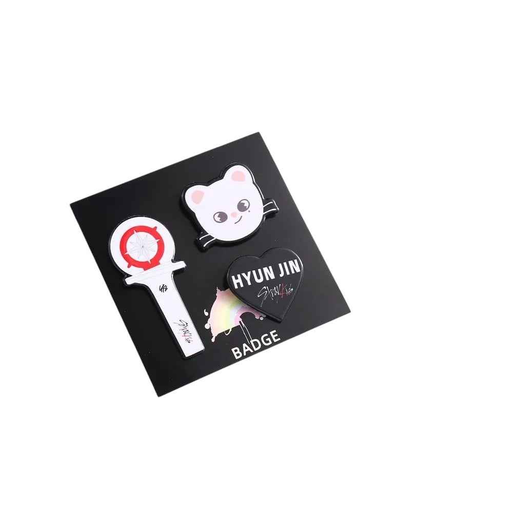SKZOO PVC Brooch Pin Design 4 - Stray Kids SKZ Character Pin