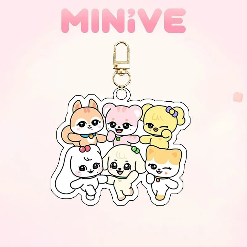 MINIVE Acrylic Keychain - IVE Keyring