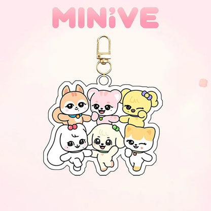 MINIVE Acrylic Keychain - IVE Keyring