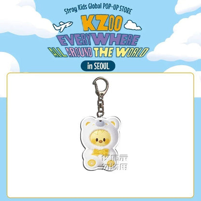 Stray Kids Global Flash 5CM Acrylic Keychain GL3 - SKZ STAY