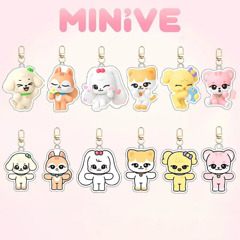 MINIVE Acrylic Keychain - IVE Keyring