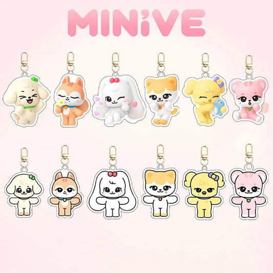 MINIVE Acrylic Keychain - IVE Keyring