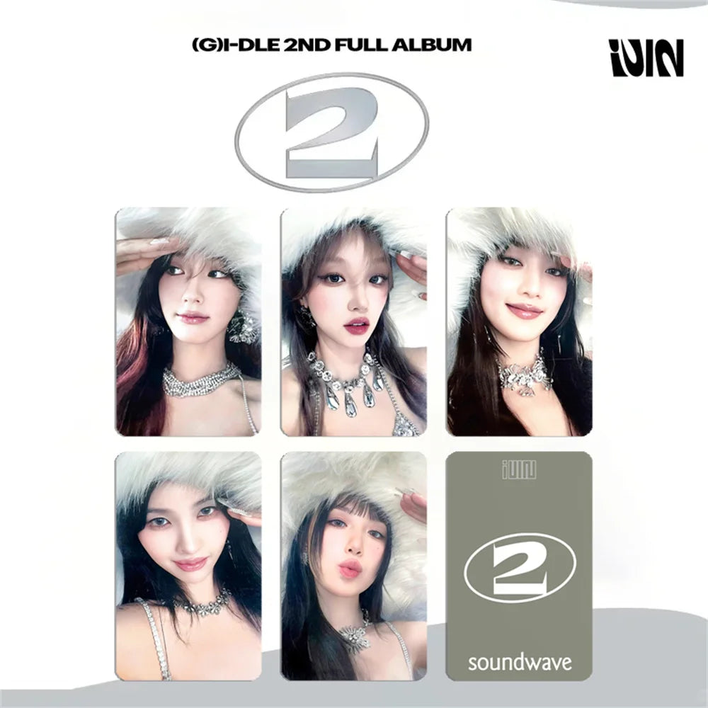 I-DLE 2nd Album Members Photocards