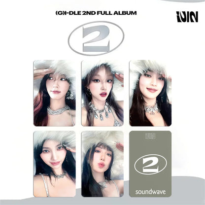 I-DLE 2nd Album Members Photocards