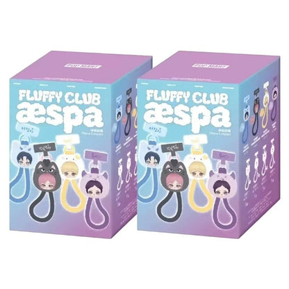 aespa Fluffy Club Series Phone Lanyard - aespa MY Phone Strap