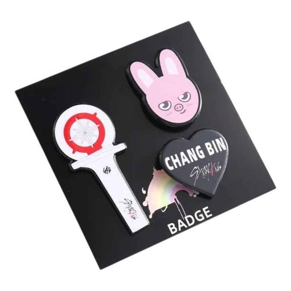 SKZOO PVC Brooch Pin Design 5 - Stray Kids SKZ Character Pin