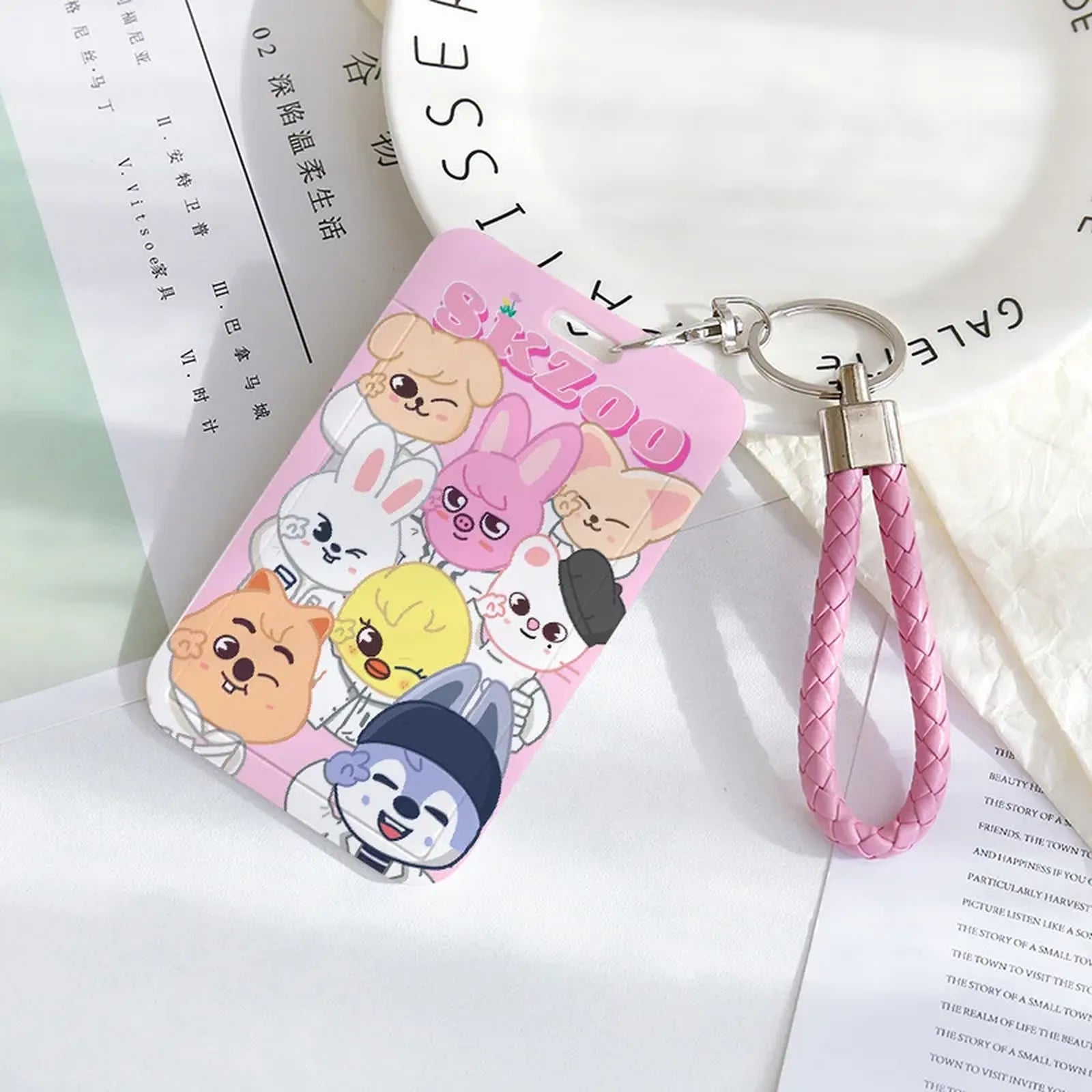 [SKZOO] Stray Kids Card Sleeve Keyring SK2