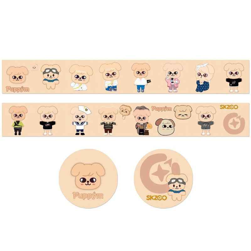 SKZOO Washi Paper Tape PuppyM - Stray Kids SKZ Seungmin Washi Tape