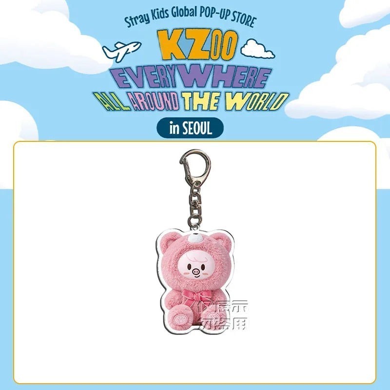 Stray Kids Global Flash 5CM Acrylic Keychain GL5 - SKZ STAY