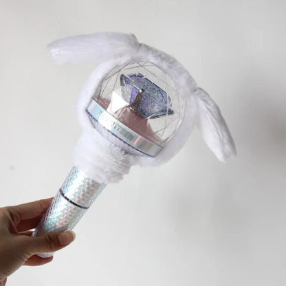 SEVENTEEN Lightstick Rabbit Ears Plush Light Cover white