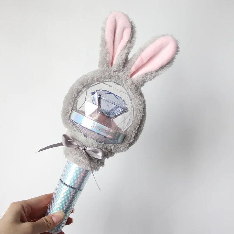 SEVENTEEN Lightstick Rabbit Ears Plush Light Cover Grey