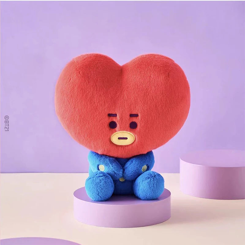 [BTS] BT21 Plush Doll Sitting Pose Tata