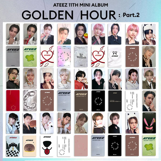 ATEEZ Album GOLD HOUR: Part 2 Series - Album Phototcards