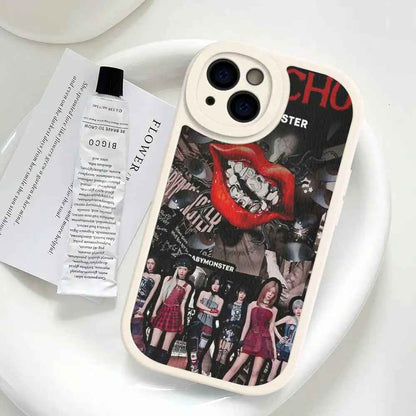 BABYMONSTER Fan Art PU Leather iPhone Case Design 8 - BABYMONSTER Phone Case