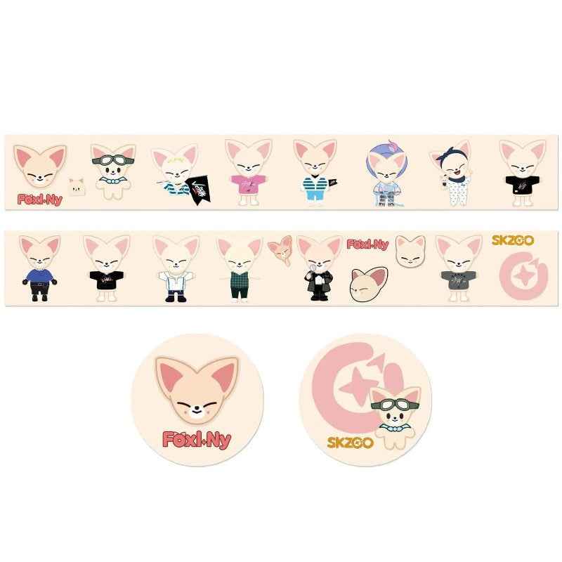 SKZOO Washi Paper Tape FoxI.Ny - Stray Kids SKZ I.N Washi Tape