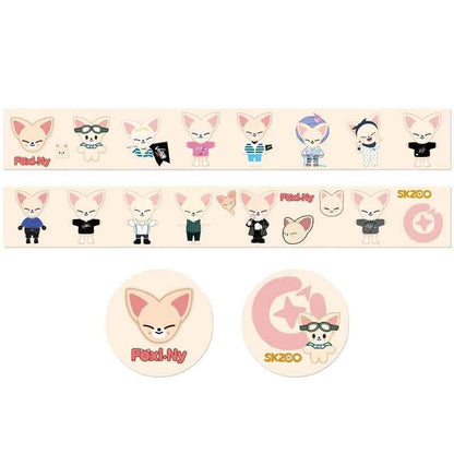 SKZOO Washi Paper Tape FoxI.Ny - Stray Kids SKZ I.N Washi Tape