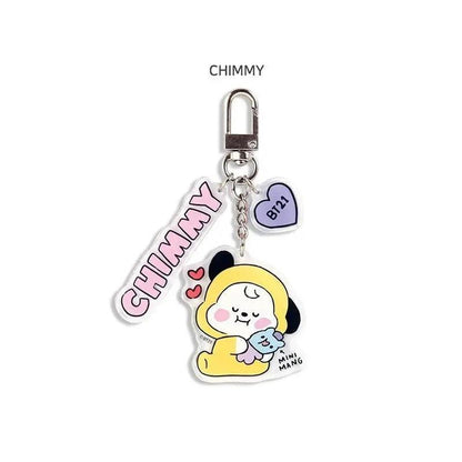 BT21 Acrylic Cartoon Keychain Mang - BTS Keyring