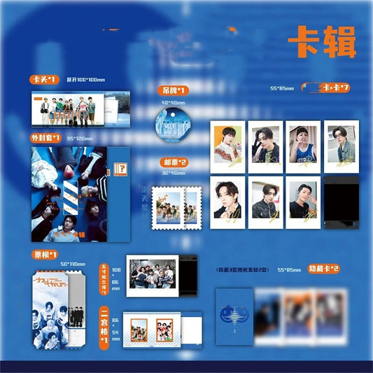 [DAY6 - WAY TO TRIP] (Cards, Stickers, Pins) E Option 1