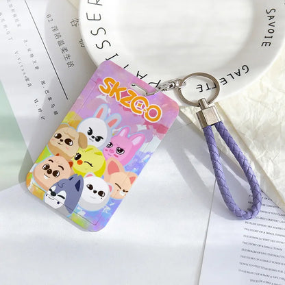 [SKZOO] Stray Kids Card Sleeve Keyring SK3