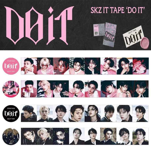 DO IT Washi Paper Tape Pink - Stray Kids SKZ Washi Tape