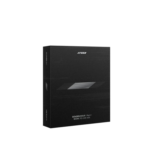 ATEEZ - 10th Mini album [ GOLDEN HOUR PART.1 WORK TO LIVE VER ] (4DISC) korea