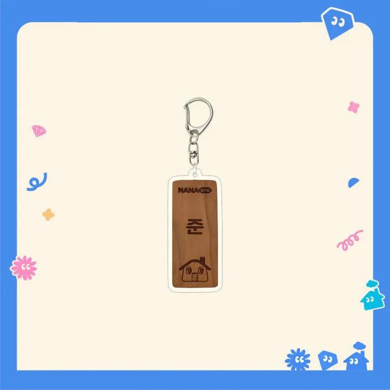 NANA bnb Wooden Nameplate Keyring - SEVENTEEN Keyring