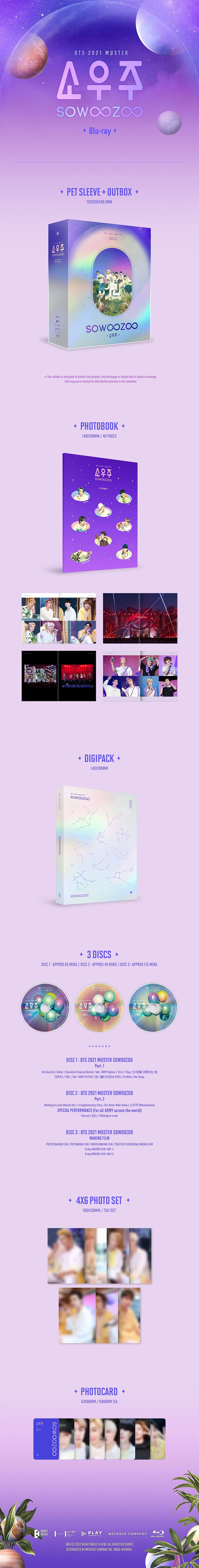 BTS - BTS 2021 MUSTER SOWOOZOO (BLU-RAY)